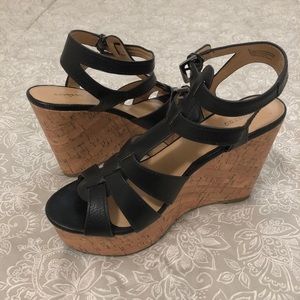 Black Express Scrappy Wedges